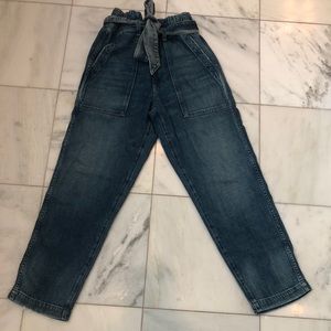Brand New AMO Womens paperbag Jean